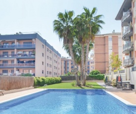 Beautiful apartment in Lloret de Mar with 1 Bedrooms, WiFi and Outdoor swimming pool