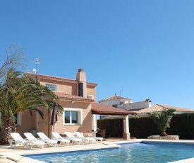 Villa Nerea with air conditioning & private swimming pool only 400m to the beach ideal for families