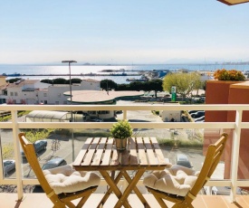 ROC MAR 3 3D - Apartamento cerca del centro y de la playa - terraza con vistas al mar y al puerto