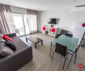 Roses Apartments Estudio 2 vista mar lateral