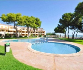 2 bedrooms appartement at Alcanar 100 m away from the beach with shared pool terrace and wifi